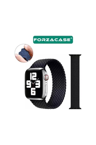 Forzacase Apple Uyumlu Watch Ultra 3 49mm İçin Hasır Örgü Solo Loop Kordon Kayış - Fc401