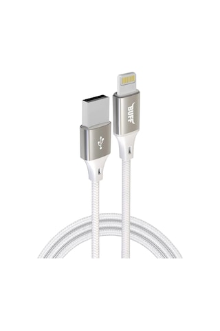 Buff Bl71 Usb Lightning 2.4a 1.2m Data Ve Şarj Kablosu Beyaz