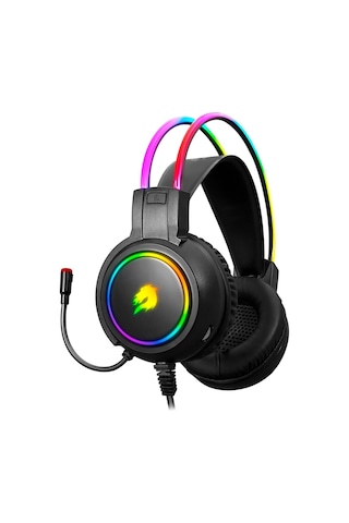 Gamebooster H18L Firefly RGB 7.1 Kulak Üstü Oyuncu Kulaklığı