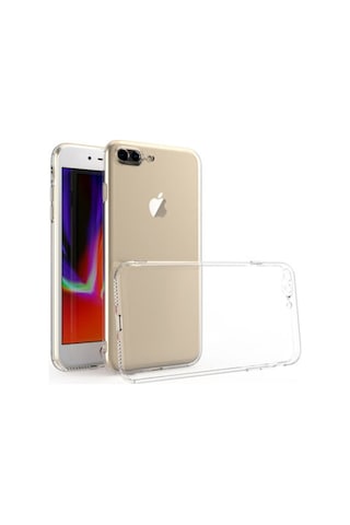 Apple Uyumlu iPhone 7 Plus 8 Plus Kilif Seffaf Silikon Kamera Korumali Tipali 390575764
