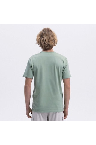 Ellesse Em453-mnt Bisiklet Yaka Erkek T-shirt - Yeşil