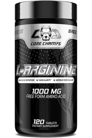 Core Champs L-arginine Nitric Oxide 1000 Mg 120 Tablet - By Kai Greene Aromasız