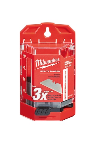 Milwaukee Genel Amaçlı Maket Bıçağı Yedeği 50 Adet - 48221950