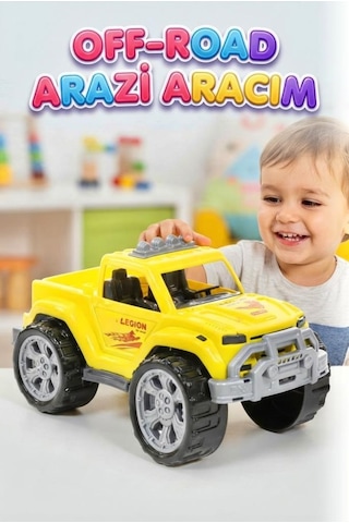 Off-road Arazi Aracım Zorlu Yolların Yeni Kahramanı Eğlenceli Oyuncak
