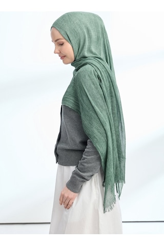 Armanda Organic Touch Viskoz Şal- 3601 Sisli Leylak