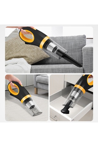 Cbtx Suıtu St-6610c Araba Ev Elektrikli Süpürge Kablosuz Şarj Edilebilir Islak / Kuru Çift Kullanımlı El Araç Süpürgesi