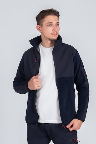 Softshell Erkek Garnili Polar Lacivert