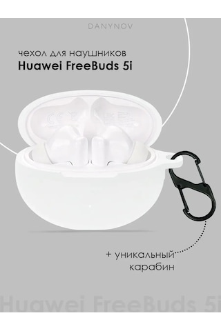 Danynov Huawei Freebuds 5i, Huawei Freebuds 6i Tws İçin Kılıf 151312366 Beyaz