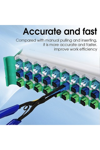 Sones Comptyco Vcfs-18 Sc/lc Fiber Optik Konnektör Fişi Ve Kelepçe Çekme Aletleri Flanş Uzun Nozul Klipsi