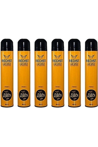 Redist Full Force Saç Spreyi 6 x 400 ML