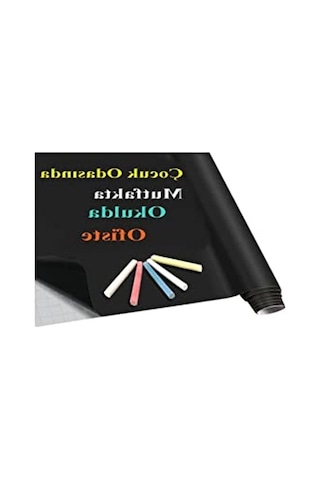 Kendinden Yapışkanlı Yazı Tahtası Rulo - Silinebilir Özellikte 124-Pembe