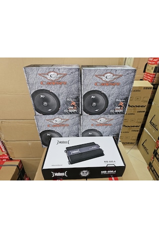 Cadence 2 Takım 20 Cm 120 Rms 1 Adet Mobass 600,4 Anfi