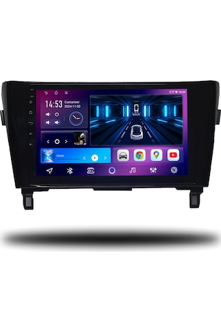 Caros Nissan Qashqai 2013-2021 Uyumlu Android Multimedya 6gb Ram 128gb Hafıza 10"