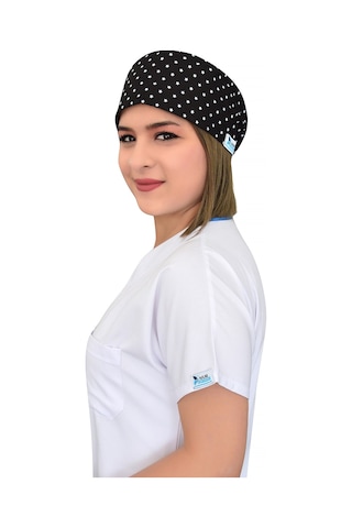 Siyah Yıldız Desenli Cerrahi Bone
