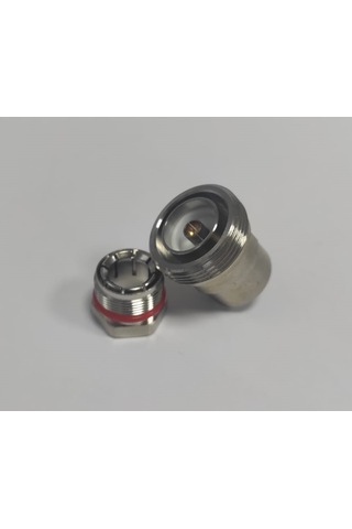 1/2 Feeder Cable Connector Din 7/16 Type Female