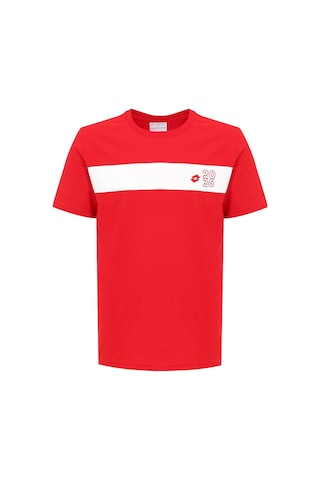 Lotto Ml Sprıt Of08 T-shırt Kırmızı Erkek Kısa Kol T-shirt 000000000102721271