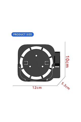 Cbtx iOS TV2 / 3/4/5/6 Uyumlu Duvara Monte Monitör Standı + Kumanda Kılıfı Beyaz