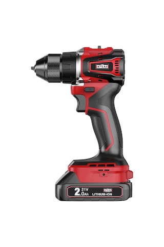Attlas ATBL 21 BLPD-202 C 21V 2x2.0AH Çift Akülü Kömürsüz Darbeli Matkap 45 NM Tork - A0104173