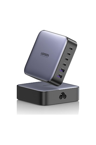 Ugreen Nexode 200W GaN II 6 Portlu Masaüstü Hızlı Şarj Cihazı İstasyonu