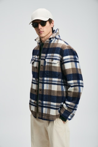 Lufian Joseph Erkek Basic Gömlek Regular Fit Kahverengi Kahverengi 112010675100400 Kahverengi