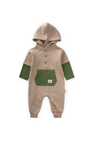 Cigit Garni Detaylı Tulum 0-3 Yaş S Vizon Vizon