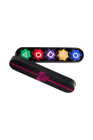 Squid Games 5 Taş Oyunu Plastik Çubuk