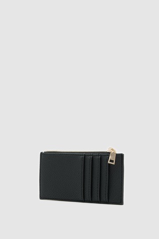 Shule Bags Linn Dokulu Kadın Kartlık Siyah