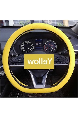 Novahub Silikon Direksiyon Simidi Kapağı - Kaymaz, Aşınmaya Dayanıklı, Dört Mevsimlik Evrensel Araç Direksiyon Koruyucu Diğer