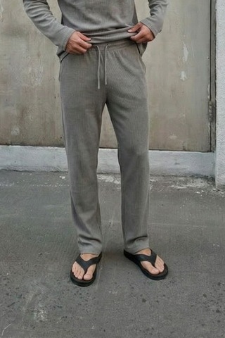 Vamos Fitilli Baggy Fit Pantolon Gri