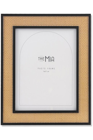 The Mia Retrato Fotoğraf Çerçevesi Siyah 21x16 Cm