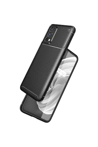 Realme 7 Pro Kilif Karbon Silikon Case 393316255