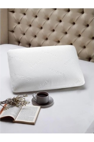 Ortopedik Yastık Özdillek Visco Tombul Yastık Beyaz