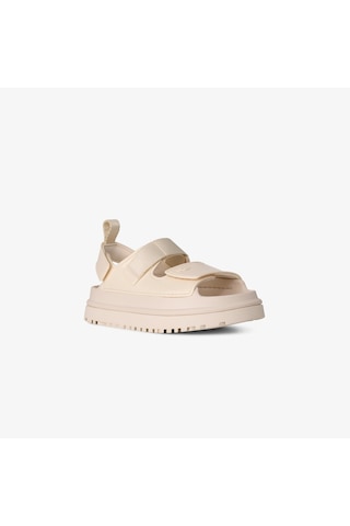 Ugg Goldenglow Glossy Sparkles Çocuk Krem Sandalet 1178750k 2800400