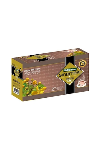 Shiffa Home Sinameki Doğal Bitki Süzen Poşet Çay 20 x 1.5 G Shiffa Home Sinameki Doğal Bitki Süzen Poşet Çay 20 x 1.5 G