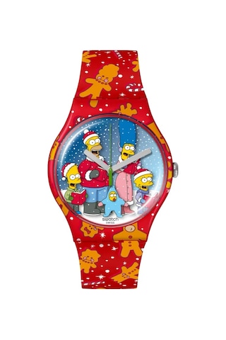Suoz361 Swatch Jolly Jingle Jamboree Unisex Kol Saati
