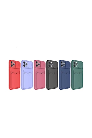 Apple Uyumlu iPhone 11 Pro Uyumlu Kartix Kılıf-lila Lila -