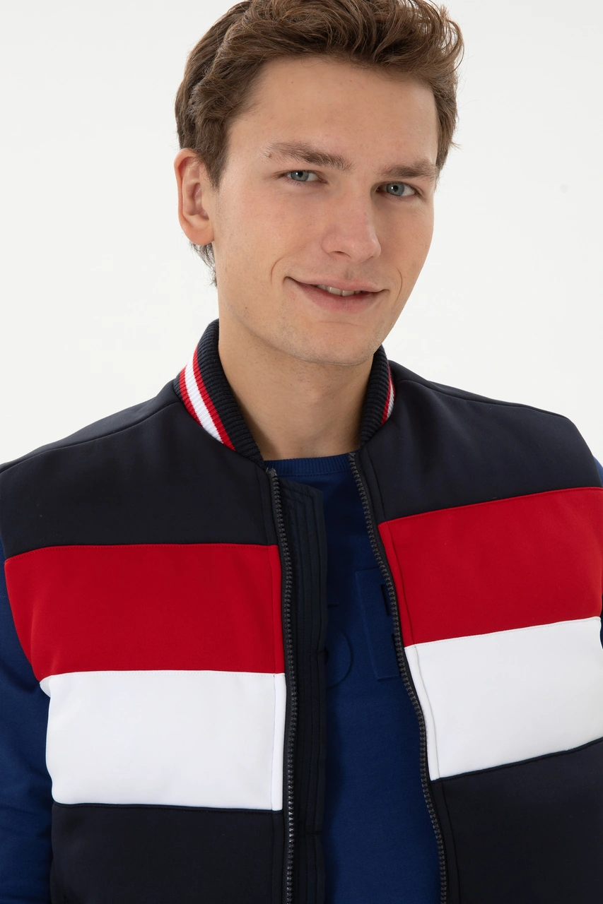 U.s. Polo Assn. Erkek Lacivert Yelek Dokuma 50310316-vr033 Lacivert