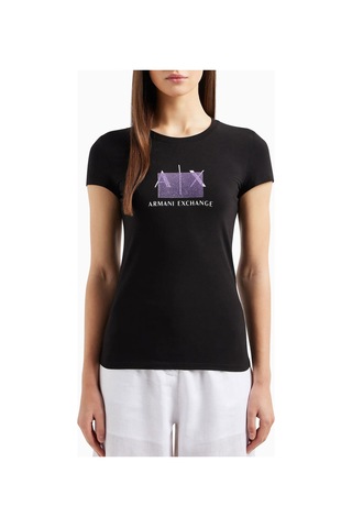 Armani Kadın T-shirt Siyah