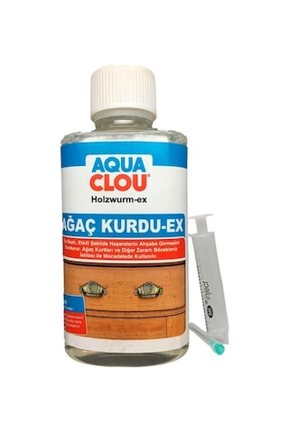 Clou 01115.00000 Su Bazlı Ahşap Kurt Dökücü 250ml-4566