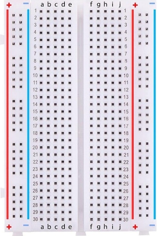Electroon Orta Breadboard 400Noktalı 83X54 MM