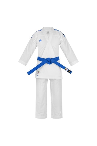 Adidas K250kıt Senko Karate Kumite Elbisesi Seti 2 Üst - 1 Pantolon Beyaz