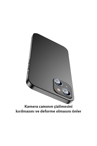 Ally Apple Uyumlu iPhone 13 - 13 Mini Tempered Glass Cam Kamera Koruyucu