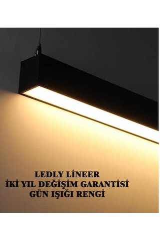 Lineer Sarkıt 180 Cm 64w Gün Isıgı Rengi Askı Apt Dahil