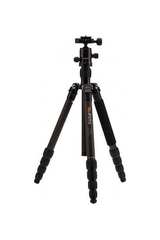 Mefoto C1350Q1K Roadtrip Carbon Fiber Travel Tripod Kit(Black)