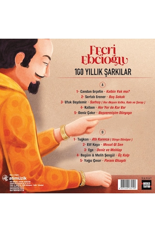 Fecri Ebcioğlu 100 Yıllık Şarkılar - Çeşitli Sanatçılar Plak