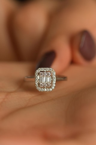 Erdobia 925 Ayar Zirkon Taşlı 3 Sıra Ayarlanabilir Baget Gümüş Yüzük