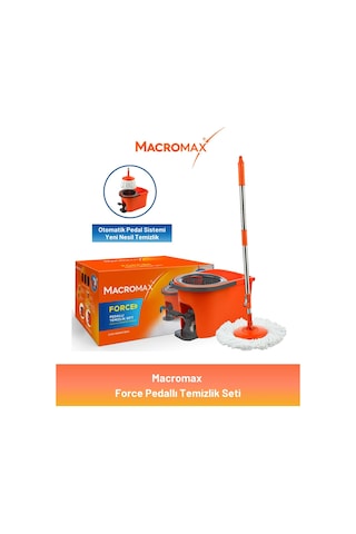 Macromax Force Pedallı Otomatik Temizlik Seti