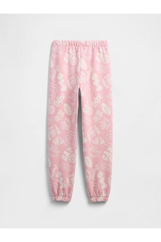 Gap V-fa Logo Herıtage Jogger Pembe