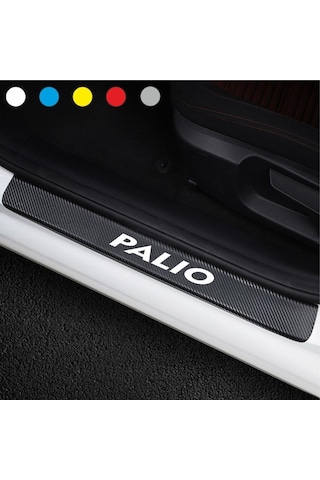 Fiat Palio Için Karbon Kapı Eşiği Sticker ( 4 Adet )