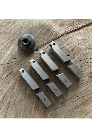 Nrm 2lik Pafta Makina Tarak Kesici Elmas Pafta Diş Açma Taragı 1/2-3/4